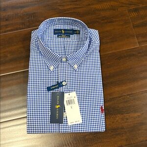 Ralph Lauren Slim fit 100% cotton stretch long sleeves